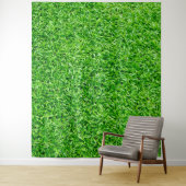 Tenture Herbe verte (En situation)
