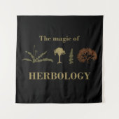 Tenture Herboristerie herborisme herboriste (Devant)