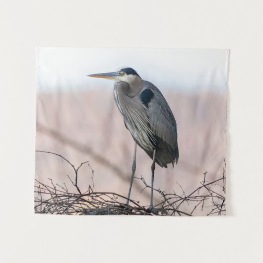 Tenture Heron Tapestry (Devant (Horizontal))