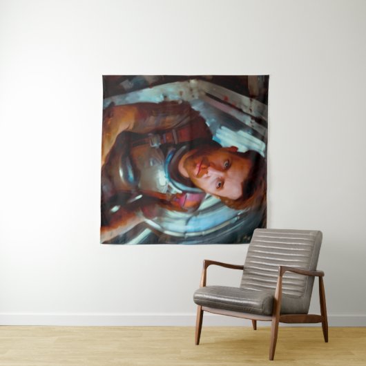 Tenture Héros SF à bord du vaisseau spatial 4 (En situation (horizontale))