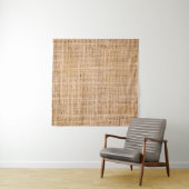 Tenture Hessian sackcloth burlap woven texture background, (En situation (horizontale))