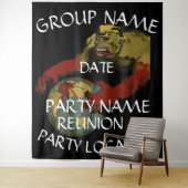 Tenture Heureuse soirée de dîner Filles Garçons Soirée 202 (En situation)