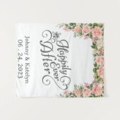 Tenture Heureusement Jamais Après Coutume De Mariage Conte (Devant (Horizontal))