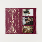 Tenture Heureux toujours après Mariage Accueil arrière-pla (Devant (Horizontal))