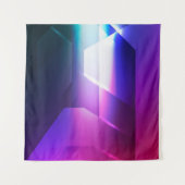 Tenture Hexagonal Abstrait forme arrière-plan abstrait, ar (Devant (Horizontal))