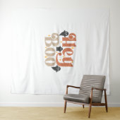 Tenture Hey Boo Boho Halloween Hey Boo Ghost (En situation (horizontale))