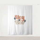 Tenture Hey Boo Boho Halloween Hey Boo Ghost (Devant)