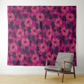 Tenture Hibiscus (En situation (horizontale))
