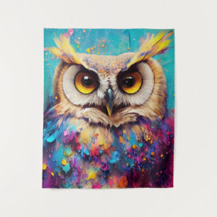 Tenture Hibou Oiseau découverte d'animaux Aventure Nature