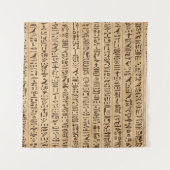 Tenture Hiéroglyphes égyptiens : Grunge Seamless Magic (Devant)