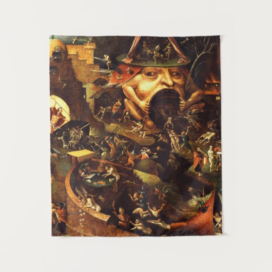 Tenture Hieronymus Bosch Christ dans Limbo (Devant)