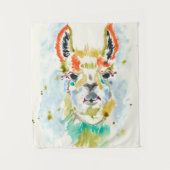 Tenture Hifi Llama - portrait (Devant)