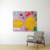 Tenture Hilma af Klint - Le dix plus grand n° 7 (En situation (horizontale))
