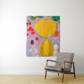 Tenture Hilma af Klint - Le dix plus grand n° 7 (En situation)