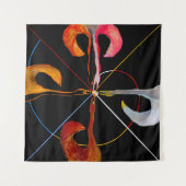 Tenture Hilma af Klint - Le Swan No 7 (Devant (Horizontal))