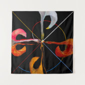 Tenture Hilma af Klint - Le Swan No 7 (Devant)