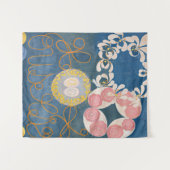 Tenture Hilma af Klint - Les dix plus grandes, No 1 (Devant (Horizontal))