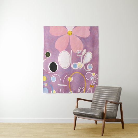 Tenture Hilma af Klint - Les dix plus grands n° 5 (En situation)