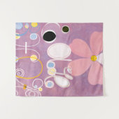 Tenture Hilma af Klint - Les dix plus grands n° 5 (Devant (Horizontal))