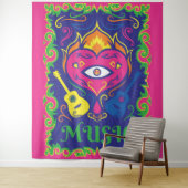 Tenture Hippie (En situation)