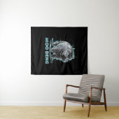 Tenture Hippo Radiant Moo Deng (En situation (horizontale))