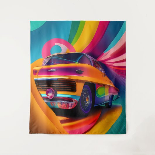 Tenture Hippy Van (Devant)