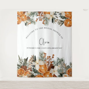 Tenture Hiver automne Fête des mariées Contexte Cabine pho