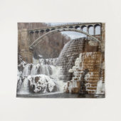 Tenture Hiver, barrage de Croton (Devant (Horizontal))