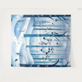 Tenture Hiver Wonderland Mariage Contexte (Devant (Horizontal))