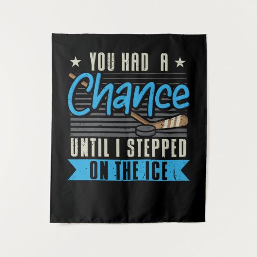 Tenture Hockey sur glace (Devant)