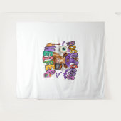 Tenture Hocus Pocus Heifer Vache d'Halloween (Devant (Horizontal))