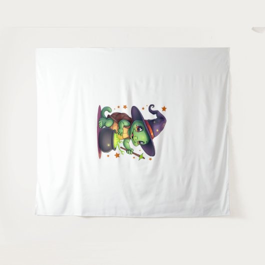 Tenture Hocus Shellcus Turtle (Devant (Horizontal))