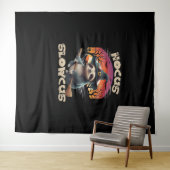Tenture Hocus Slowcus Amateurs de fentes Halloween tee tee (En situation (horizontale))