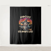 Tenture Hocus Slowcus Amateurs de fentes Halloween tee tee (Devant)