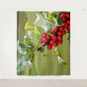 Tenture Holly Berries 005 (Devant)