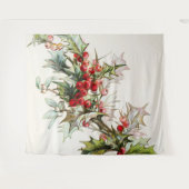 Tenture HollyBerries 004 (Devant (Horizontal))