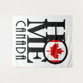 Tenture HOME Canada (Devant (Horizontal))