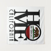 Tenture HOME San Francisco (Devant (Horizontal))