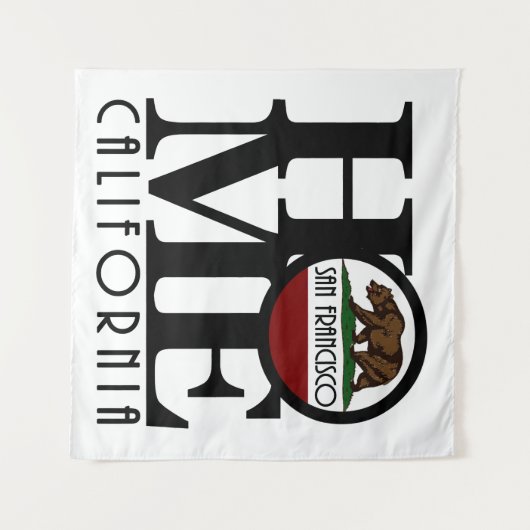 Tenture HOME San Francisco (Devant (Horizontal))