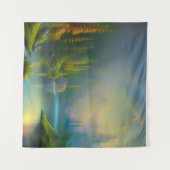 Tenture Home Sweet Home dans les bois (Devant (Horizontal))