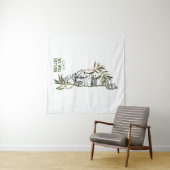 Tenture Homes dans la carte, Embracé par les Branches d'Ol (En situation (horizontale))