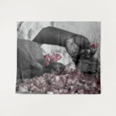 Tenture Homme aux fleurs (Devant (Horizontal))