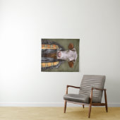 Tenture Homme de vache (En situation (horizontale))