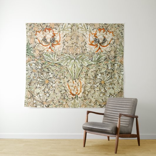 Tenture Honeysuckle, William Morris (En situation (horizontale))