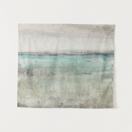 Tenture Horizon d'Aqua (Devant (Horizontal))