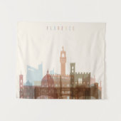 Tenture Horizon de ville de Florence, Italie | (Devant (Horizontal))