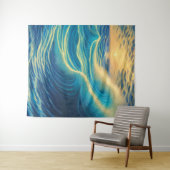 Tenture Horizon soleil au bord de la plage (En situation (horizontale))