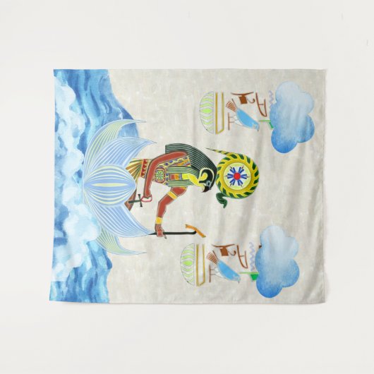 Tenture Horus De L'Horizon (Devant (Horizontal))