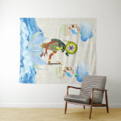 Tenture Horus De L'Horizon (En situation (horizontale))