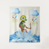 Tenture Horus De L'Horizon (Devant)